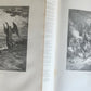 1870s BIBLE GUSTAVE DORE LLUSTRATED 2 VOLUMES MASSIVE FOLIO antique 230 plates