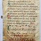 16th century ANTIPHONAL VELLUM MANUSCRIPT antique LITURGICAL TEXT in LATIN 18x27