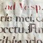 16th century ANTIPHONAL VELLUM MANUSCRIPT antique LITURGICAL TEXT in LATIN 18x27