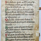 16th cent. ANTIPHONAL VELLUM MANUSCRIPT antique LITURGICAL TEXT in LATIN 18x27"