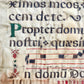 16th cent. ANTIPHONAL VELLUM MANUSCRIPT antique LITURGICAL TEXT in LATIN 18x27"