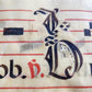 17th century ANTIPHONAL MUSIC CHART VELLUM MANUSCRIPT antique LITURGICAL LATIN