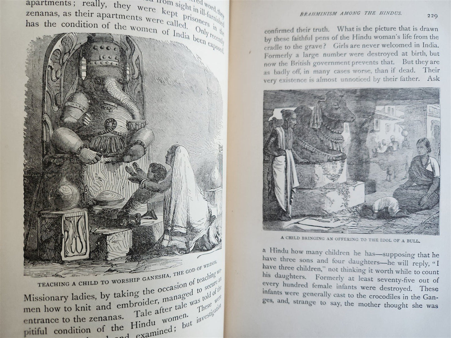 1883 ILLUSTRATED WORLD'S BELIEFS antique ERROR'S CHAINS FORGED & BROKEN occult
