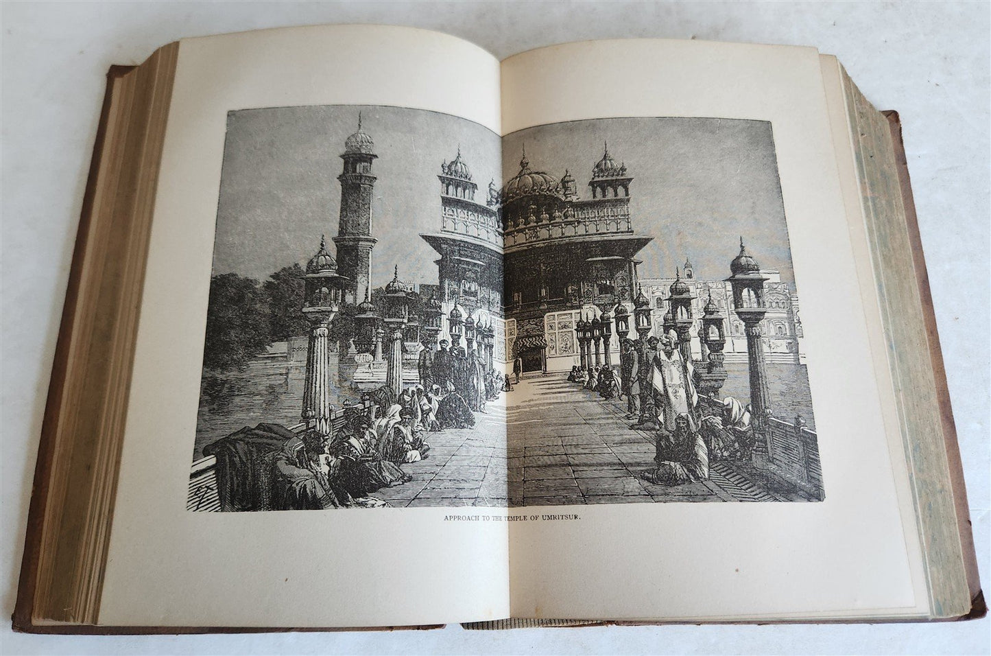 1883 ILLUSTRATED WORLD'S BELIEFS antique ERROR'S CHAINS FORGED & BROKEN occult