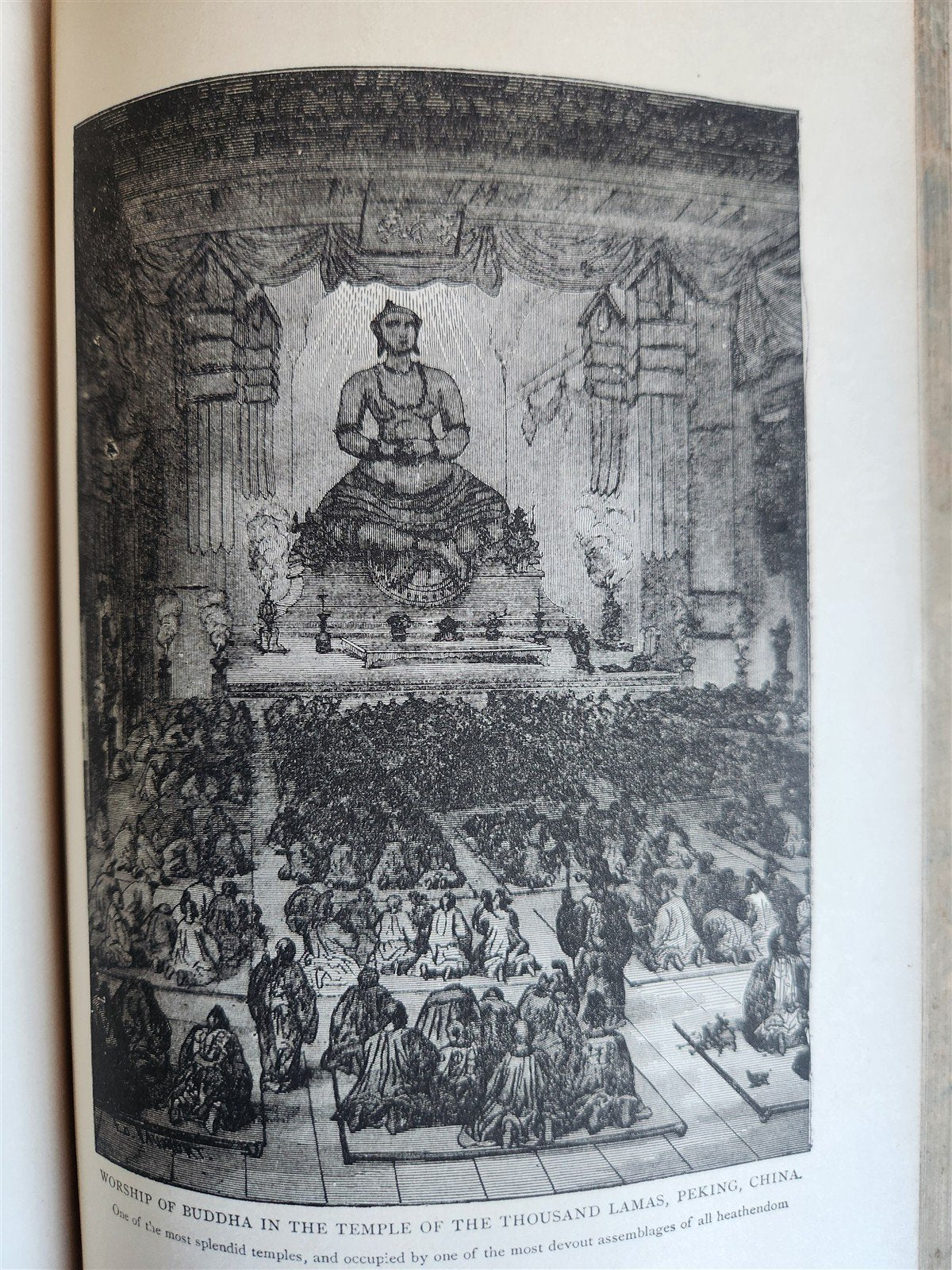 1883 ILLUSTRATED WORLD'S BELIEFS antique ERROR'S CHAINS FORGED & BROKEN occult