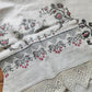 VINTAGE UKRAINIAN EMBROIDERED LINEN RUSHNIK or TABLE RUNNER w/ SWANN DESIGN