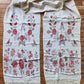 VINTAGE RUSSIAN or UKRAINIAN EMBROIDERED LINEN RUSHNIK or TABLE RUNNER