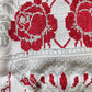 VINTAGE RUSSIAN or UKRAINIAN EMBROIDERED LINEN RUSHNIK or TABLE RUNNER