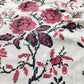 VINTAGE RUSSIAN or UKRAINIAN EMBROIDERED LINEN RUSHNIK or TABLE RUNNER w/FLOWERS