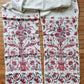 VINTAGE RUSSIAN or UKRAINIAN EMBROIDERED LINEN RUSHNIK or TABLE RUNNER signed