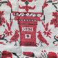 VINTAGE RUSSIAN or UKRAINIAN EMBROIDERED LINEN RUSHNIK or TABLE RUNNER signed