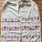 VINTAGE UKRAINIAN HAND EMBROIDERED LINEN RUSHNIK or TABLE RUNNER