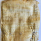 TORAH SCROLL FRAGMENT MANUSCRIPT on VELLUM 19th century ANTIQUE 18 by 19.5"