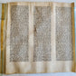 TORAH SCROLL FRAGMENT MANUSCRIPT on VELLUM 19th century ANTIQUE NUMBERS 22-24