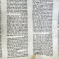 TORAH SCROLL FRAGMENT VELLUM MANUSCRIPT 19th century ANTIQUE Book of EXODUS