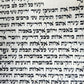 TORAH SCROLL FRAGMENT VELLUM MANUSCRIPT 19th century ANTIQUE Book of EXODUS
