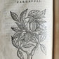 1585 HISTORY NATURE & POWER of MEDICINAL DRUGS by C. Acosta antique ILLUSTRATED