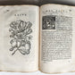 1585 HISTORY NATURE & POWER of MEDICINAL DRUGS by C. Acosta antique ILLUSTRATED