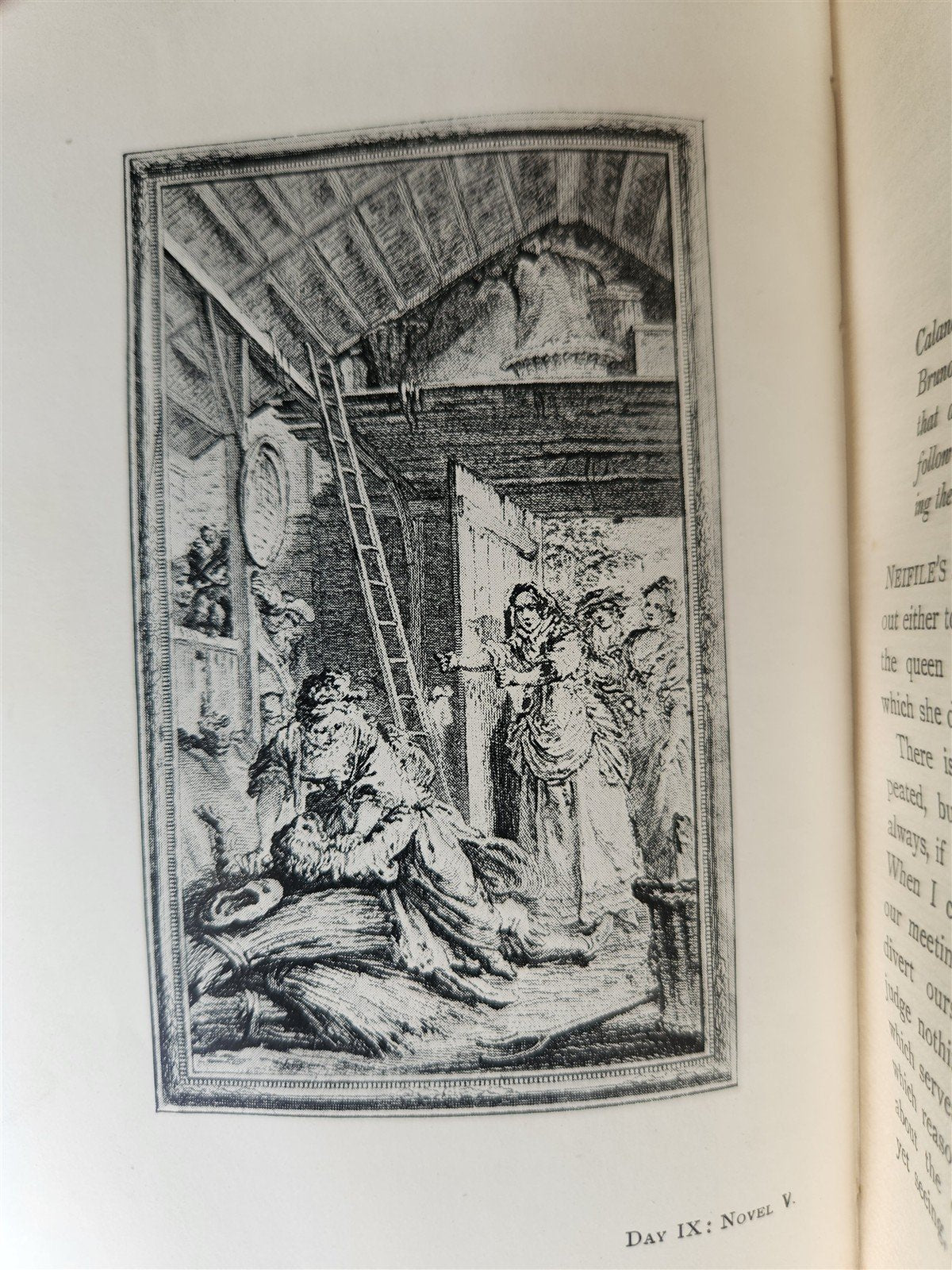 1906 DECAMERON by Giovanni Boccaccio in ENGLISH antique ILLUSTRATED