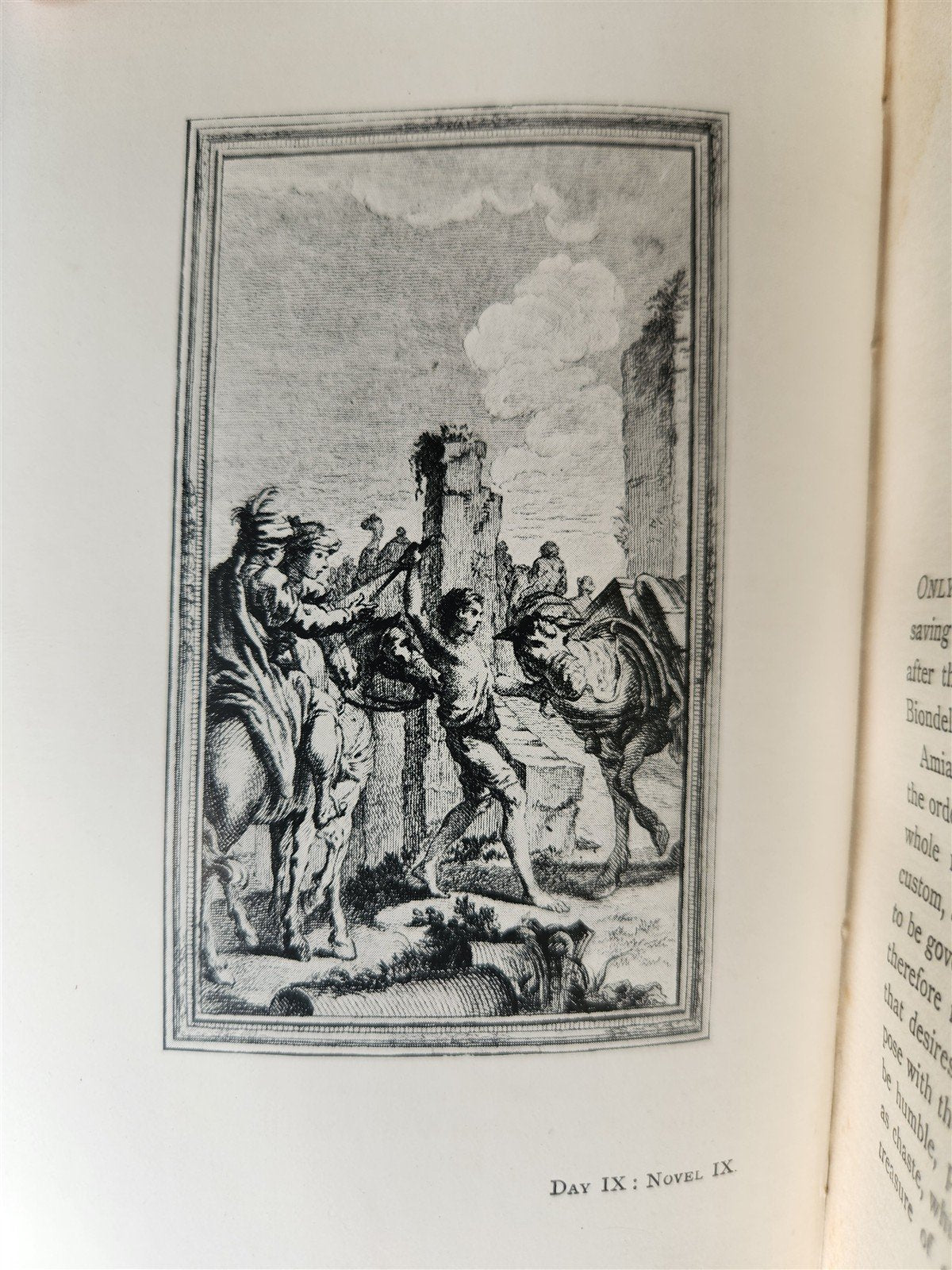 1906 DECAMERON by Giovanni Boccaccio in ENGLISH antique ILLUSTRATED