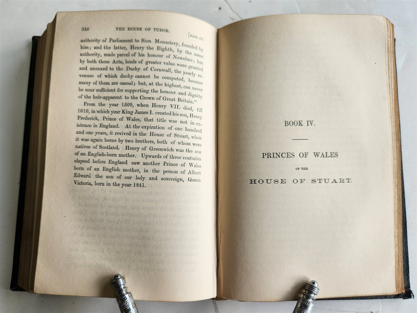 1860 THE BOOK of the PRINCES of WALES Heirs to the Crown of England antique