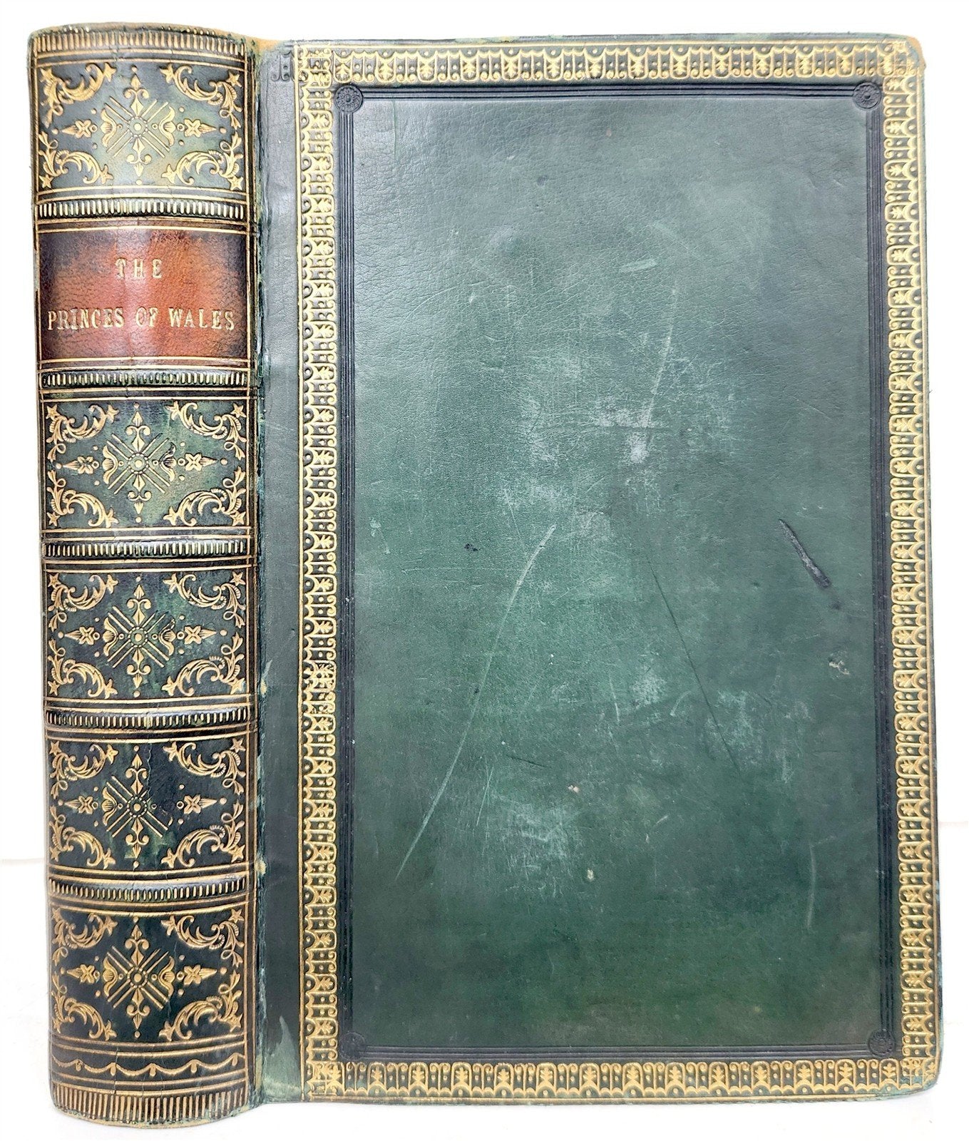 1860 THE BOOK of the PRINCES of WALES Heirs to the Crown of England antique