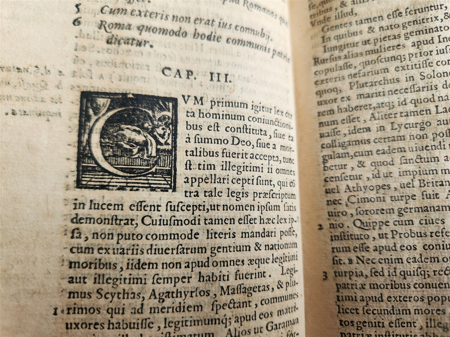 1572 CANON LAW by Gabriele Paleotti De nothis spuriisque filiis liber antique