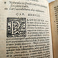 1572 CANON LAW by Gabriele Paleotti De nothis spuriisque filiis liber antique