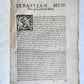 1568 COSMOGRAPHY by Sebastian Munster antique RARE ILLUSTRATED w/ MAPS VELLUM