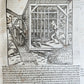 1568 COSMOGRAPHY by Sebastian Munster antique RARE ILLUSTRATED w/ MAPS VELLUM