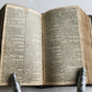 1776 BIBLE in ENGLISH antique OLD & NEW TESTAMENT