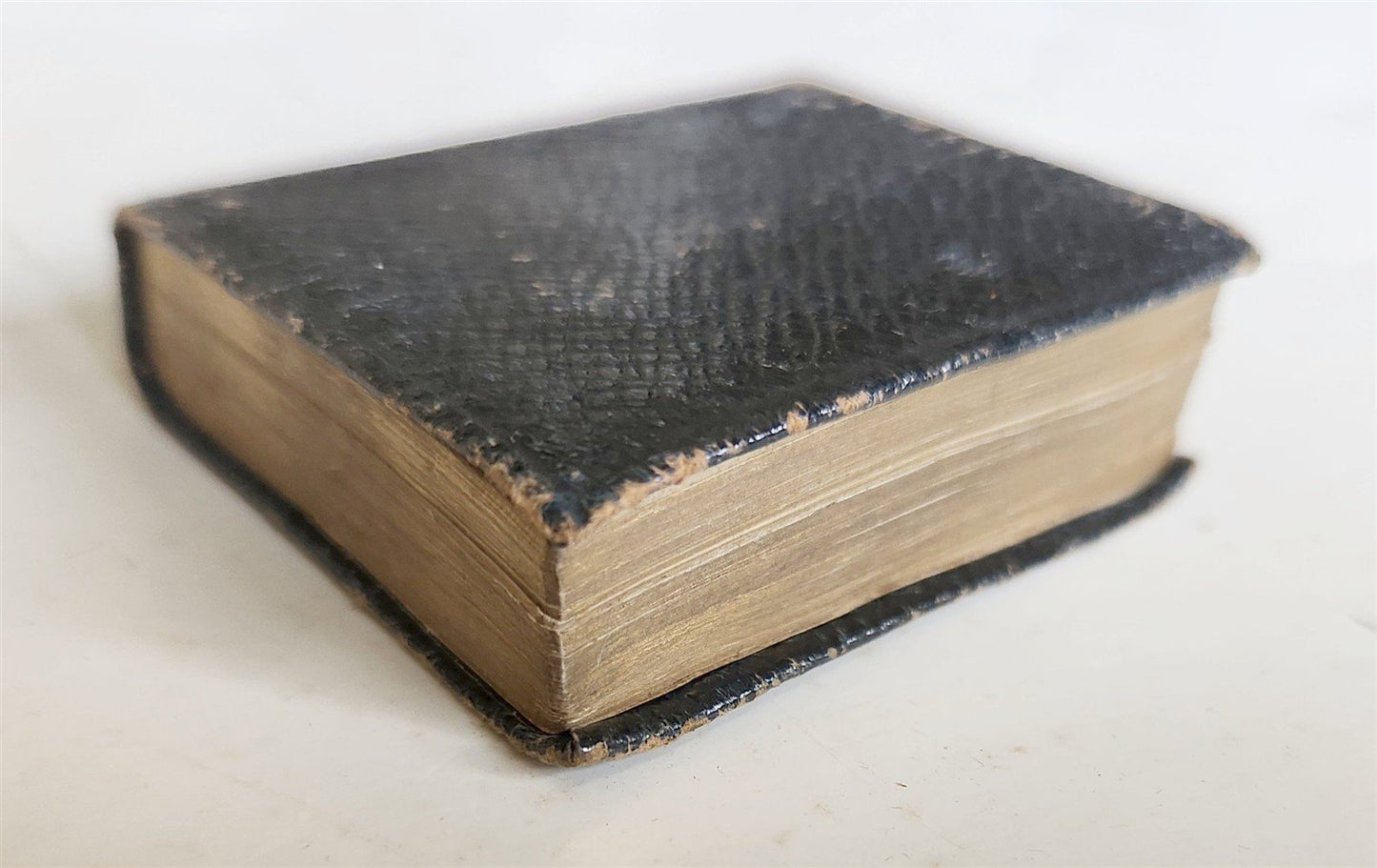 1840s MINIATURE BOOK of COMMON PRAYER & PSALTER in ENGLISH antique