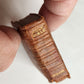 1838 MINIATURE BIBLE in ENGLISH w/ Magnified glass ANTIQUE illustrated