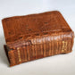 1838 MINIATURE BIBLE in ENGLISH w/ Magnified glass ANTIQUE illustrated
