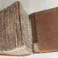 1838 MINIATURE BIBLE in ENGLISH w/ Magnified glass ANTIQUE illustrated