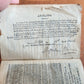 1838 MINIATURE BIBLE in ENGLISH w/ Magnified glass ANTIQUE illustrated