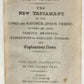1835 BIBLE in ENGLISH - POCKET SIZE antique ILLUSTRATED w/ MAPS New Testament