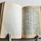 1835 BIBLE in ENGLISH - POCKET SIZE antique ILLUSTRATED w/ MAPS New Testament