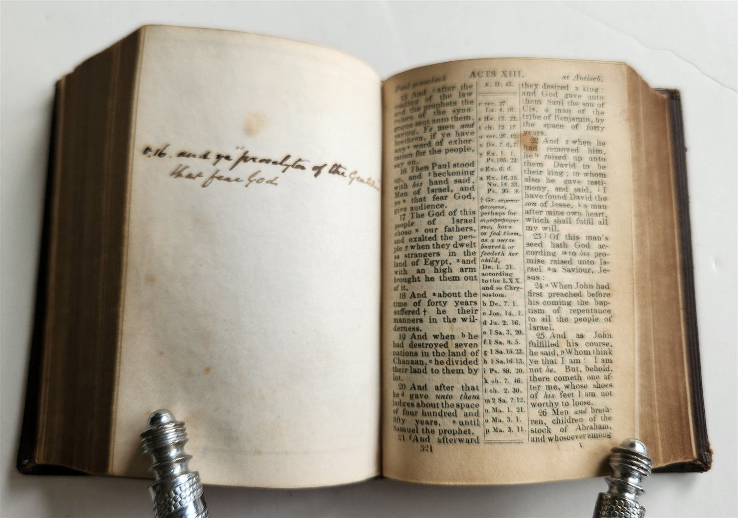 1835 BIBLE in ENGLISH - POCKET SIZE antique ILLUSTRATED w/ MAPS New Testament