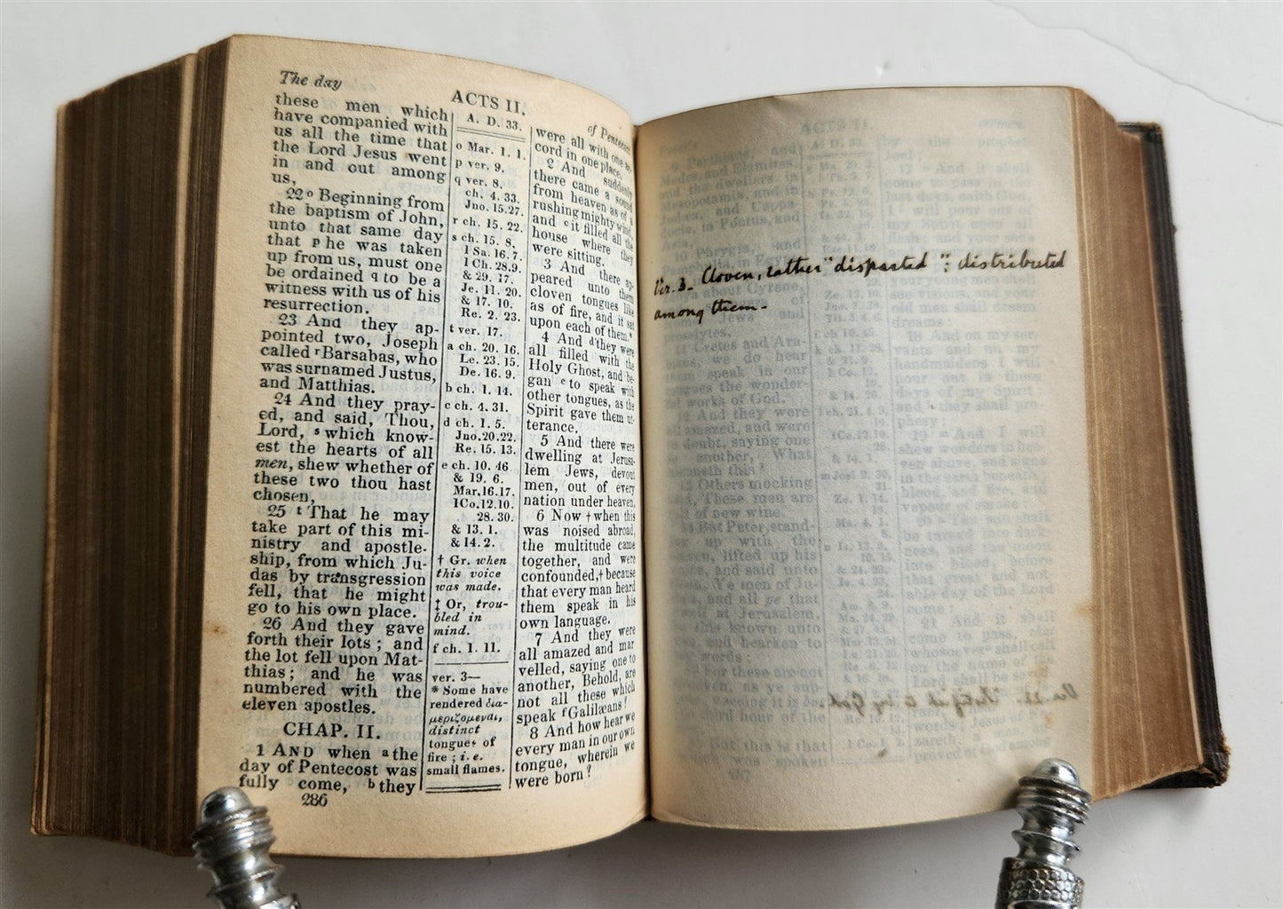 1835 BIBLE in ENGLISH - POCKET SIZE antique ILLUSTRATED w/ MAPS New Testament