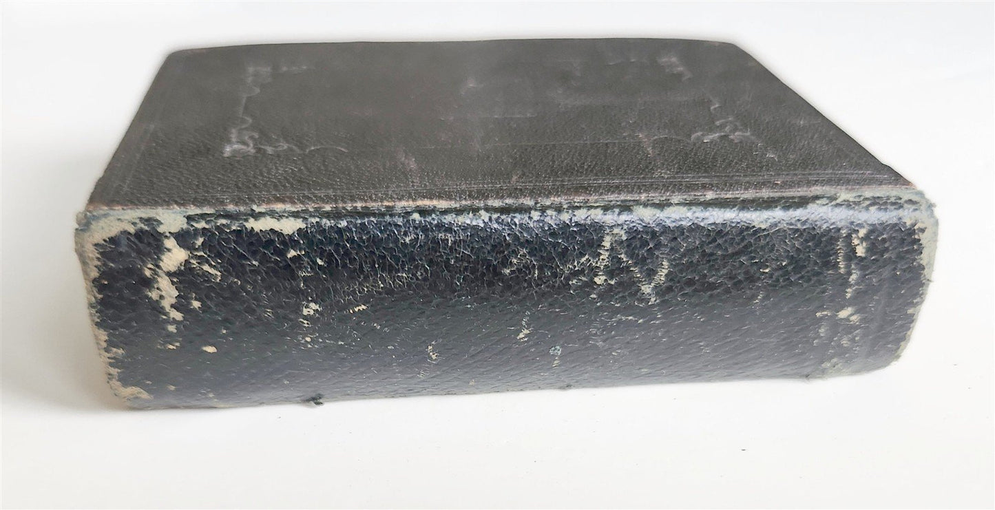 1832 BIBLE in ENGLISH - POCKET SIZE antique NEW TESTAMENT