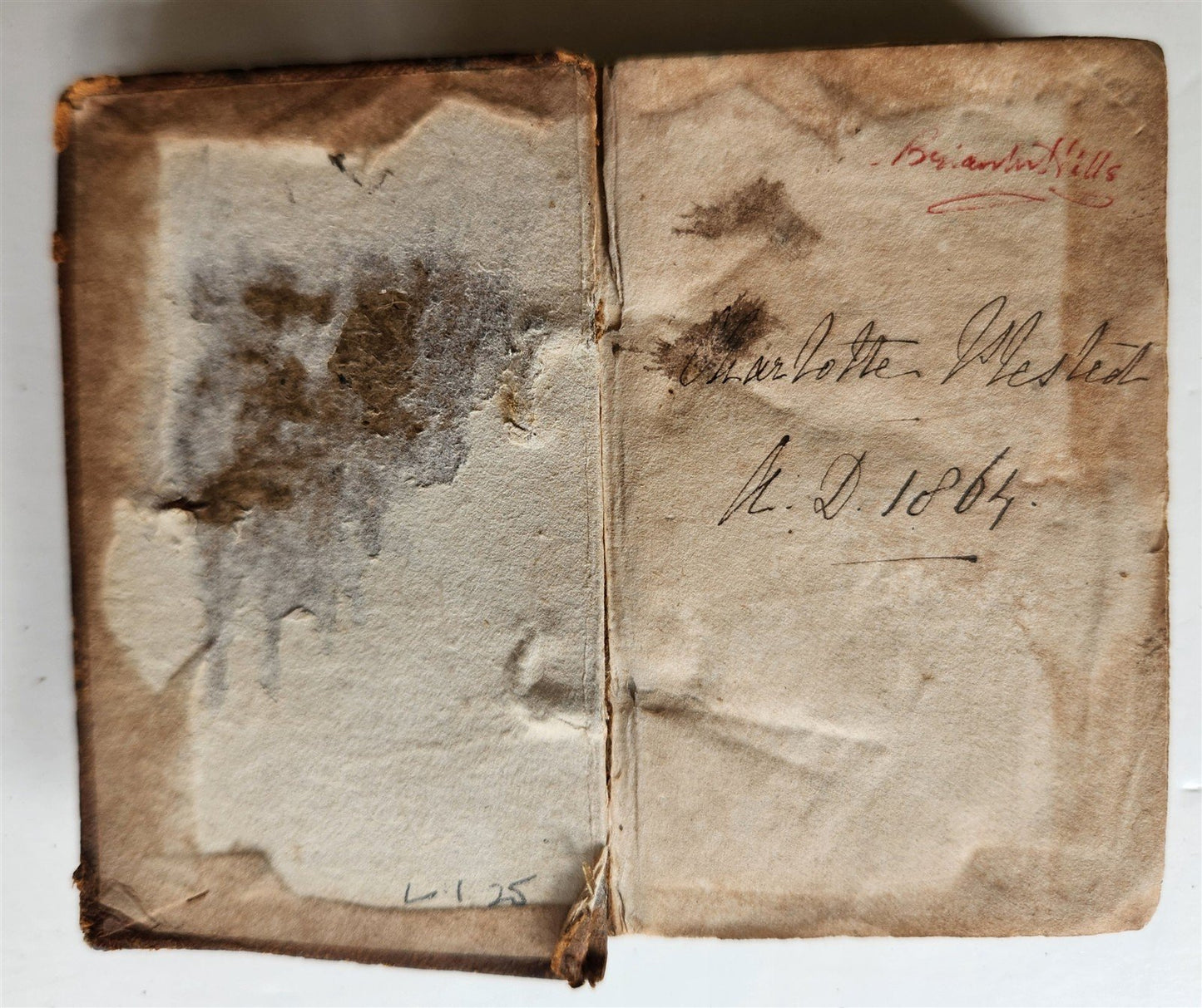 1827 MINIATURE THE PILGRIM'S PROGRESS by John Bunyan antique in ENGLISH