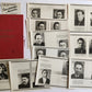 1935 RUSSIAN SHOCK WORKERS STAKHANOVS PORTRAITS SET 20 PHOTOS ORIGINAL FOLDER