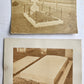 CEMETERY - LOT of 2 PHOTOS antique