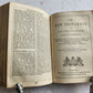 1870s BIBLE in ENGLISH - POCKET SIZE w/ BOOK of PRAYER antique NEW TESTAMENT