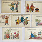 CENTRAL ASIA lot of 7 RUSSIAN POSTCARDS vintage