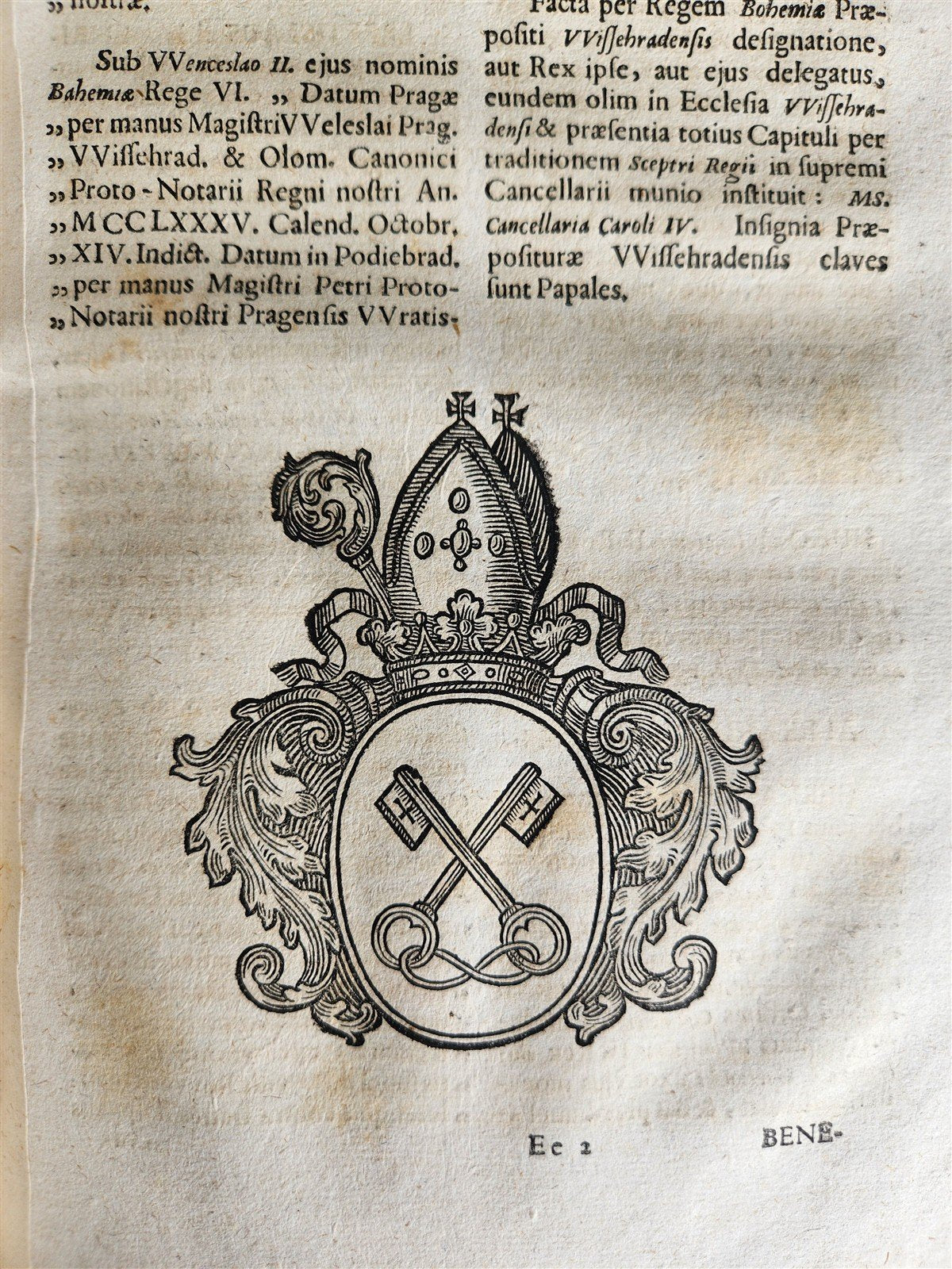 1736 LIFE MARTYRDOM of JOHN NEPOMUK PATRON SAINT of BOHEMIA antique illustrated