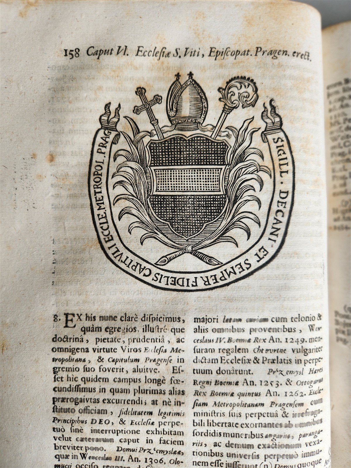 1736 LIFE MARTYRDOM of JOHN NEPOMUK PATRON SAINT of BOHEMIA antique illustrated