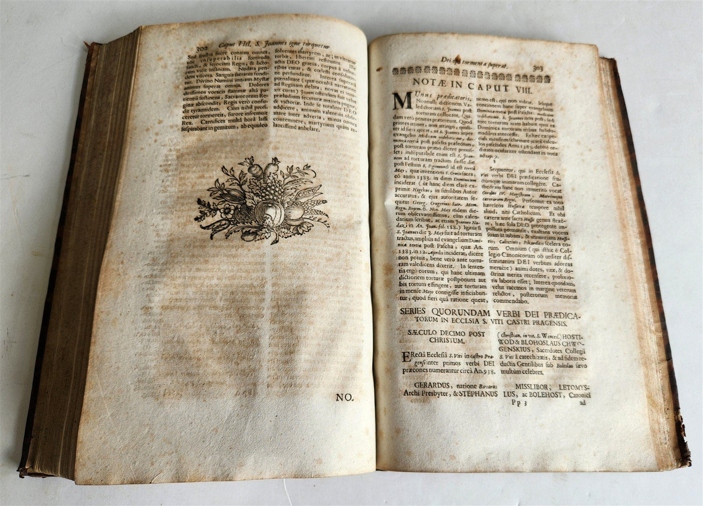 1736 LIFE MARTYRDOM of JOHN NEPOMUK PATRON SAINT of BOHEMIA antique illustrated