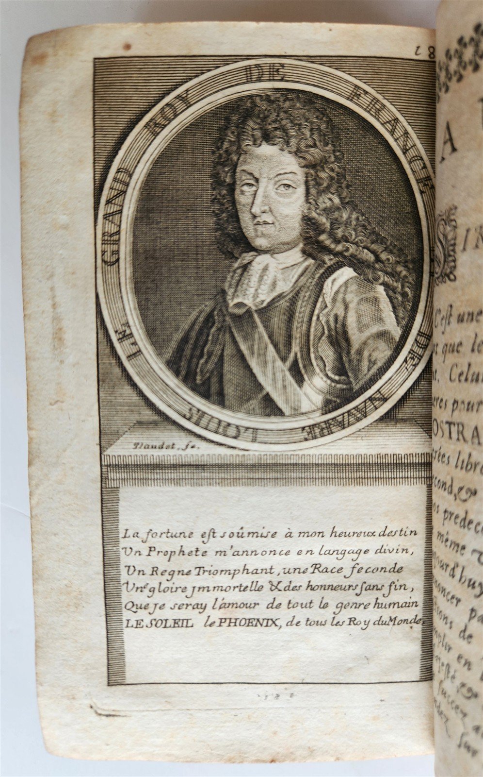 1685 PROPHECIES of MICHEL NOSTRADAMUS in FRENCH antique OCCULT